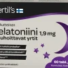 bertil's Melatoniini 1,9 mg + rauhoittavat yrtit 60 tabl