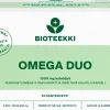 Bioteekki Omega Duo rasvahappovalmiste ravintolisä 120 kaps.