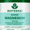 Bioteekki Super Magnesium ravintolisä 100 tabl.