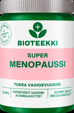 Bioteekki Super Menopaussi ravintolisä 30 kaps.
