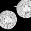 Blomdahl Brilliance Halo Crystal korvakorut 8mm