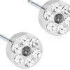 Blomdahl Brilliance Plenary Crystal/Black Diamond korvakorut 5mm