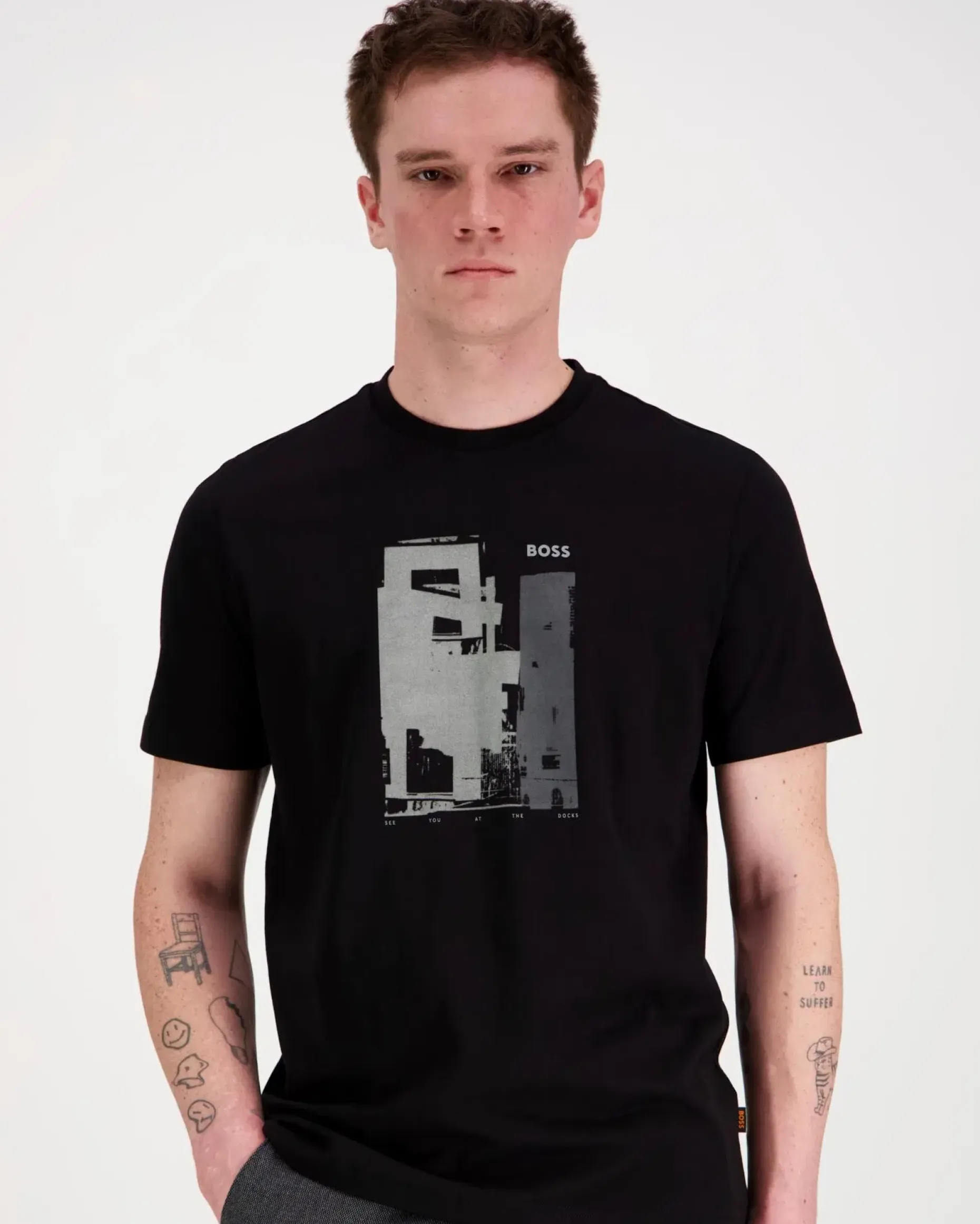 Boss Orange Te_Imprint t-paita