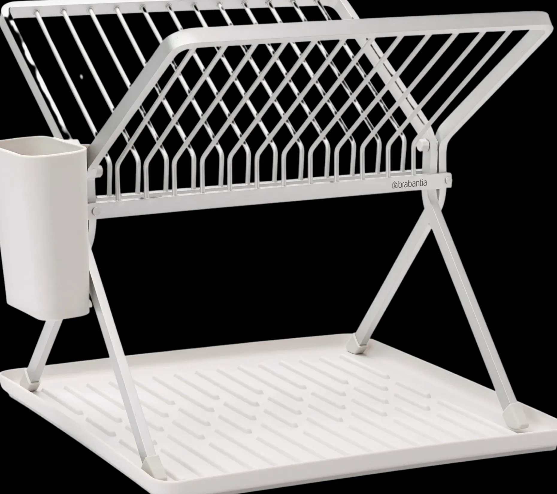 Brabantia astiankuivausteline kokoontaittuva light grey