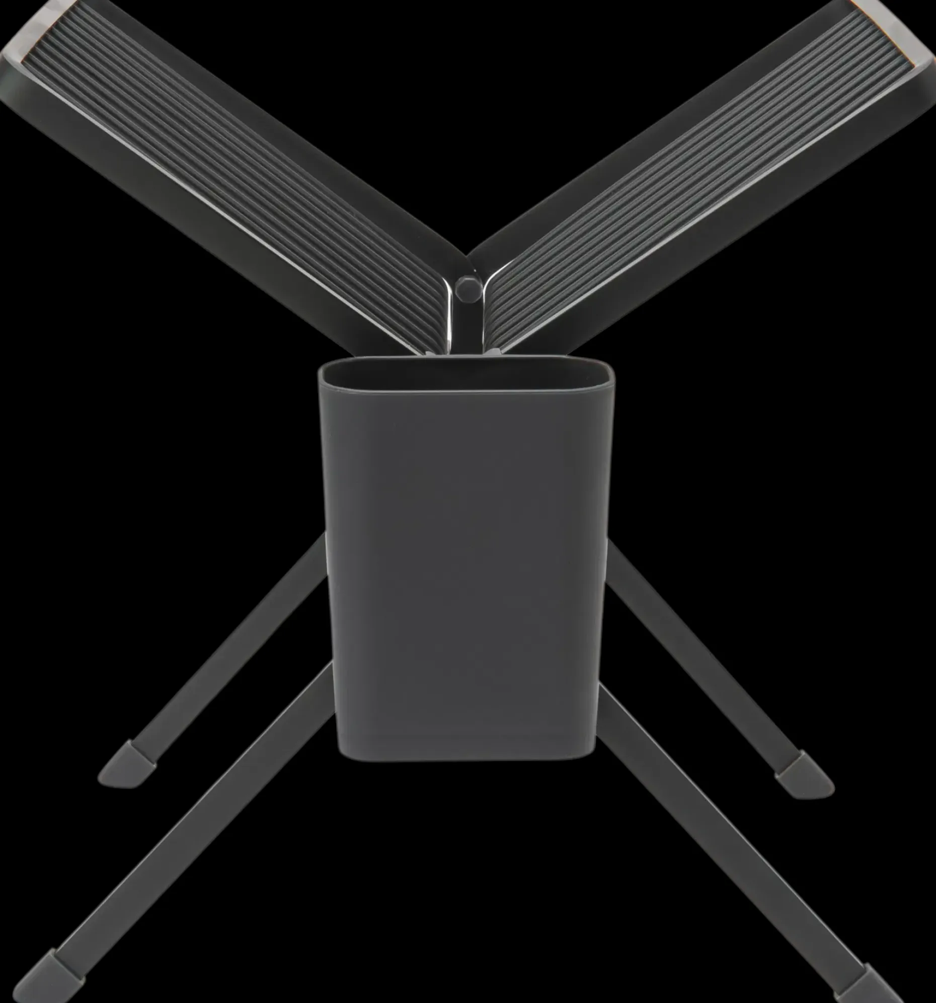 Brabantia astiankuivausteline kokoontaittuva dark grey