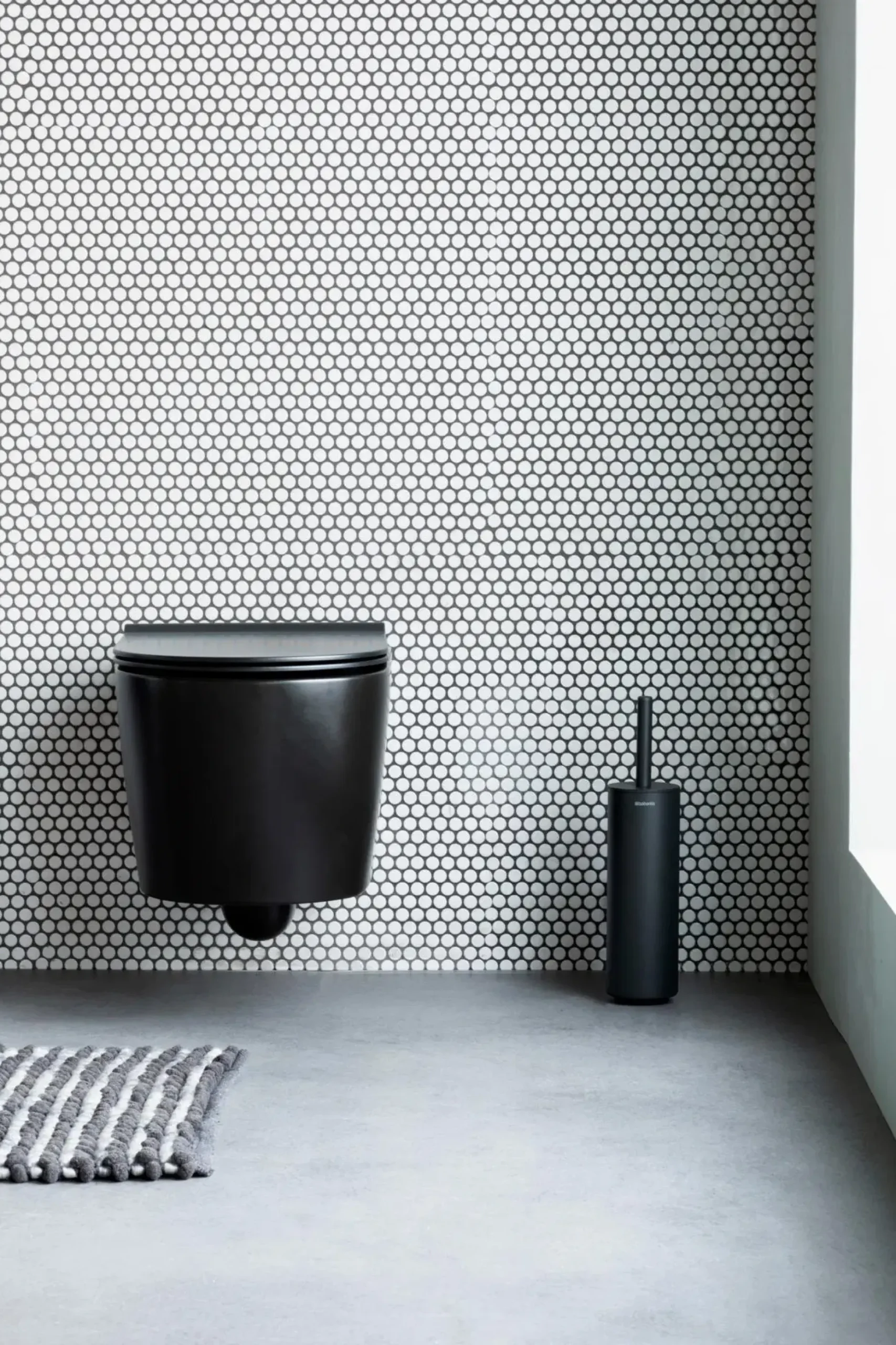 Brabantia MindSet WC-harja ja teline mineral infinite grey