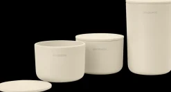 Brabantia ReNew säilytyspurkit 3 kpl soft beige