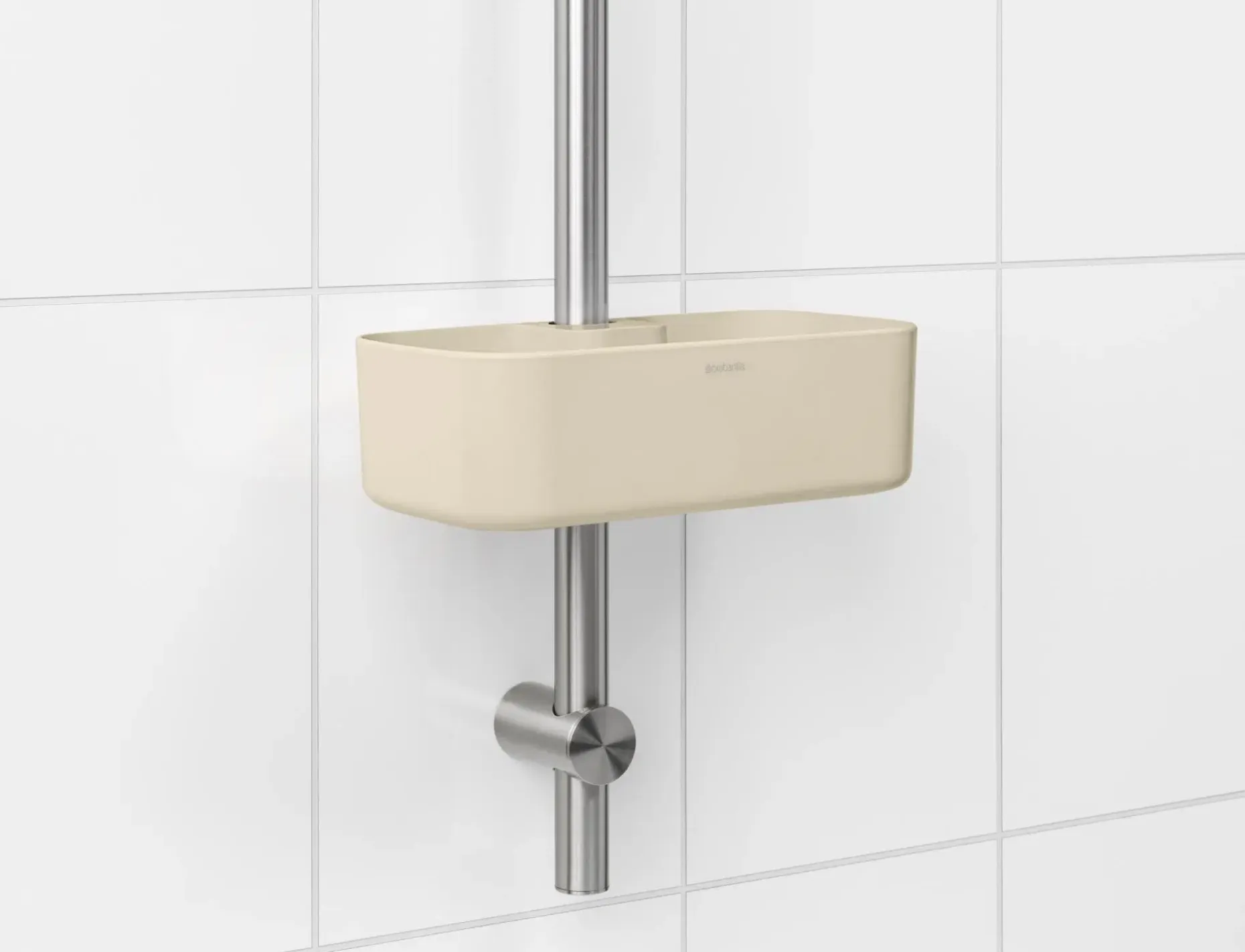 Brabantia ReNew suihkuhylly soft beige