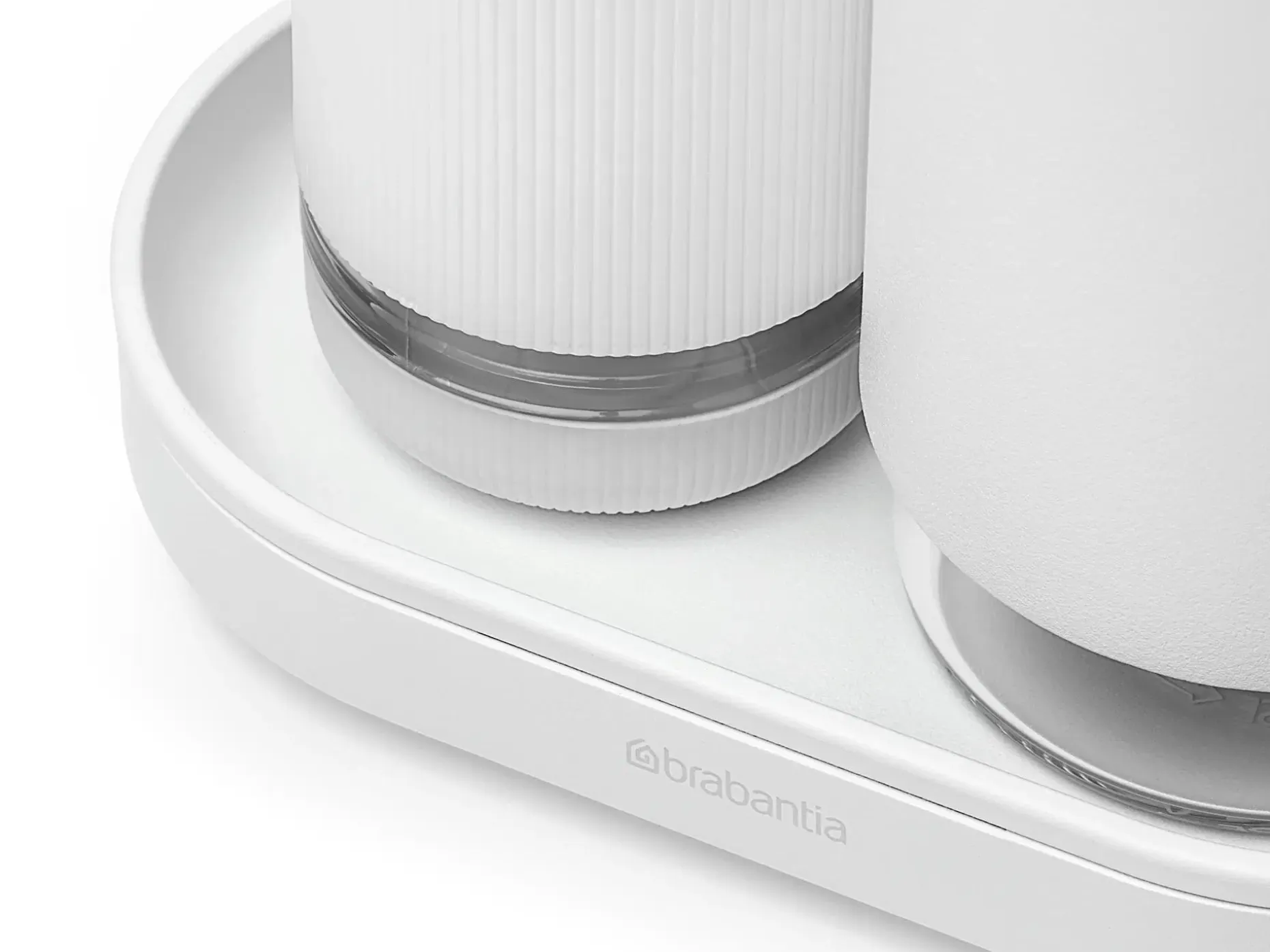 Brabantia SinkStyle saippua-annostelijasetti mineral fresh white