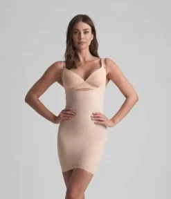 Bye Bra Sculpting Open Bust muotoileva alusmekko