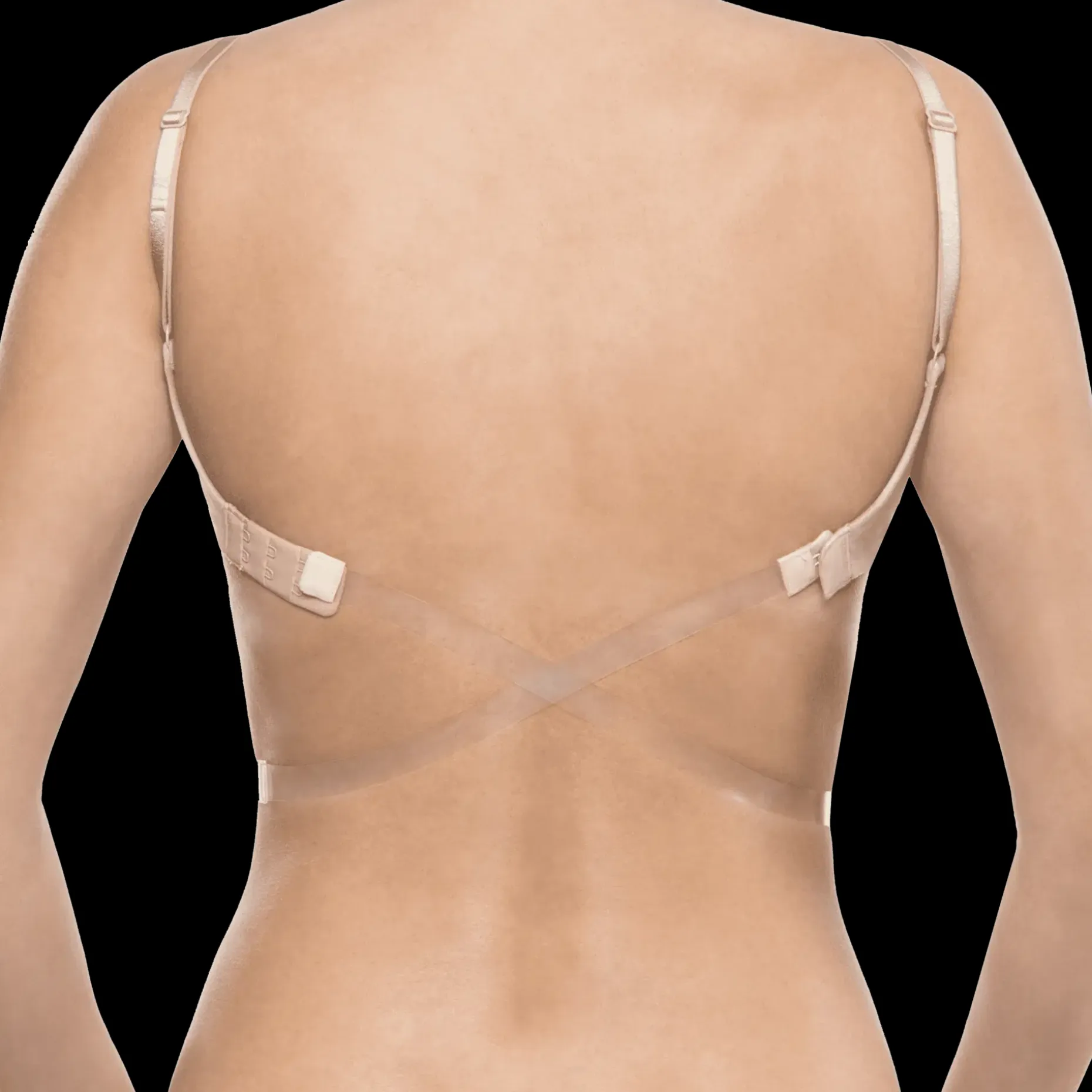 Bye Bra Transparent Low Back Straps rintaliivit