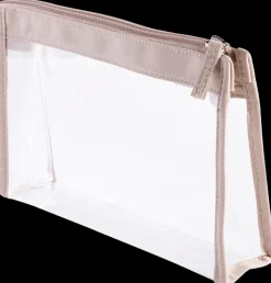 Cailap Kosmetiikkalaukku kirkas/beige, TPU