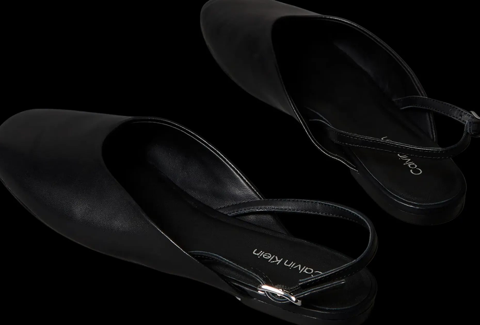 Calvin Klein Oblique slingback ballerinat