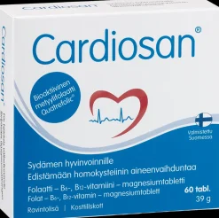 Cardiosan Folaatti-vitamiini-magnesiumtabletti 60 tabl
