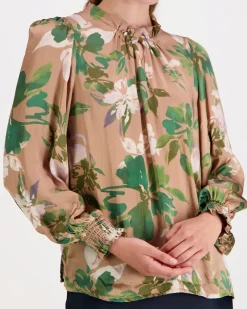 Claire Raquel floral kuosipusero