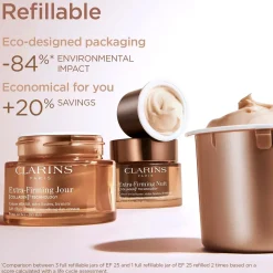 CLARINS Extra-Firming Day cream dry skin refill päivävoide täyttöpakkaus 50 ml