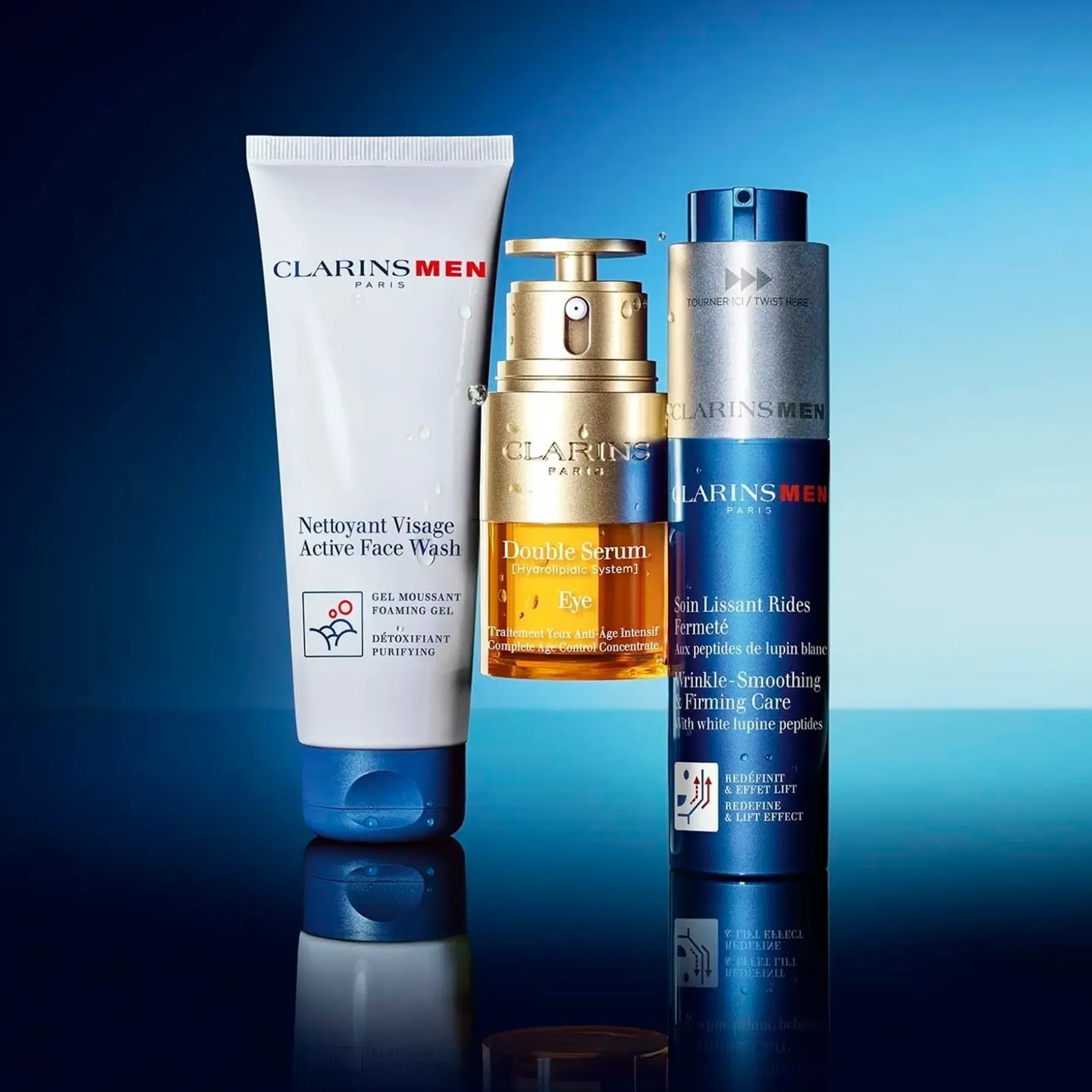CLARINS MEN Age-Control Wrinkle-smoothing & firming care - voide 50ml