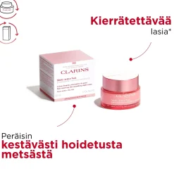 Clarins Multi-Active [NIACINAMIDE + SEA HOLLY EXTRACT] Night Cream Dry Skin yövoide 50 ml
