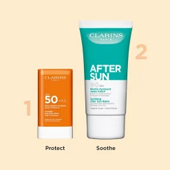 CLARINS Sun Face Invisible sun care stick spf50 aurinkosuojapuikko 17g