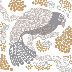 DESIGNS FOR DUNI Vallila lautasliina Viserrys Beige 33 x 33cm 3-krs 20 kpl
