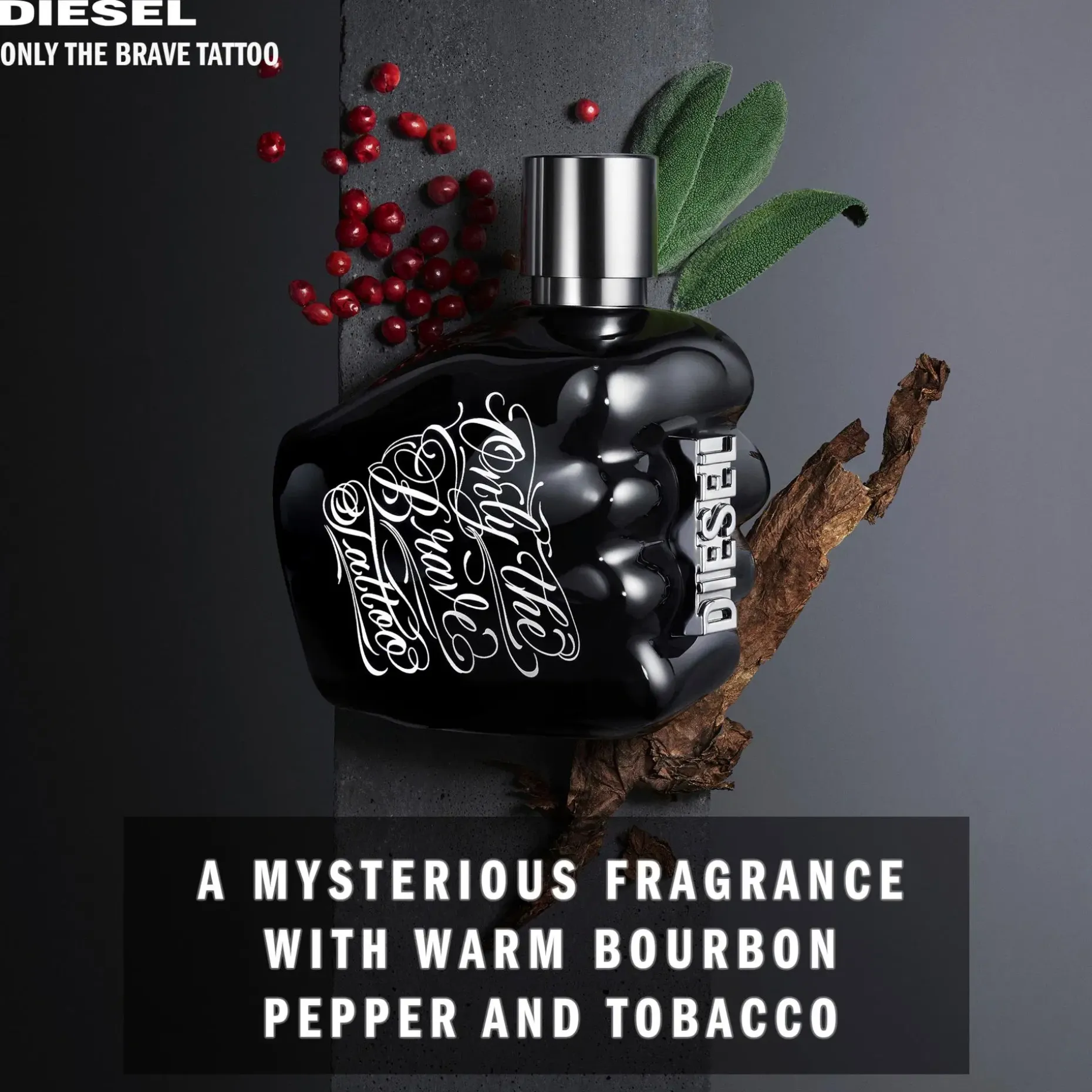 Diesel Only The Brave Tattoo EdT tuoksu 35 ml