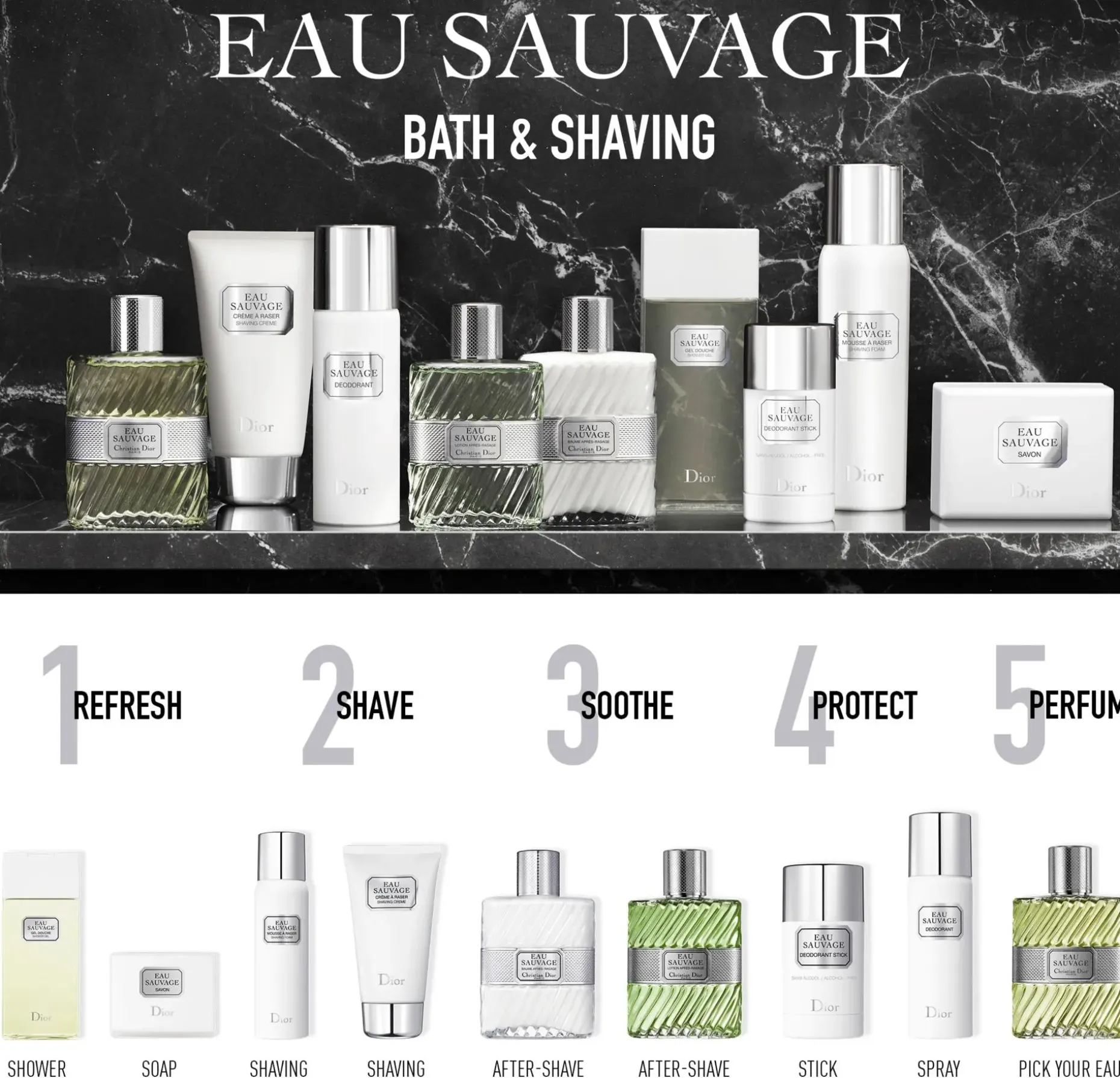 DIOR Eau Sauvage Alcoholfree Deodorant Stick 75 g