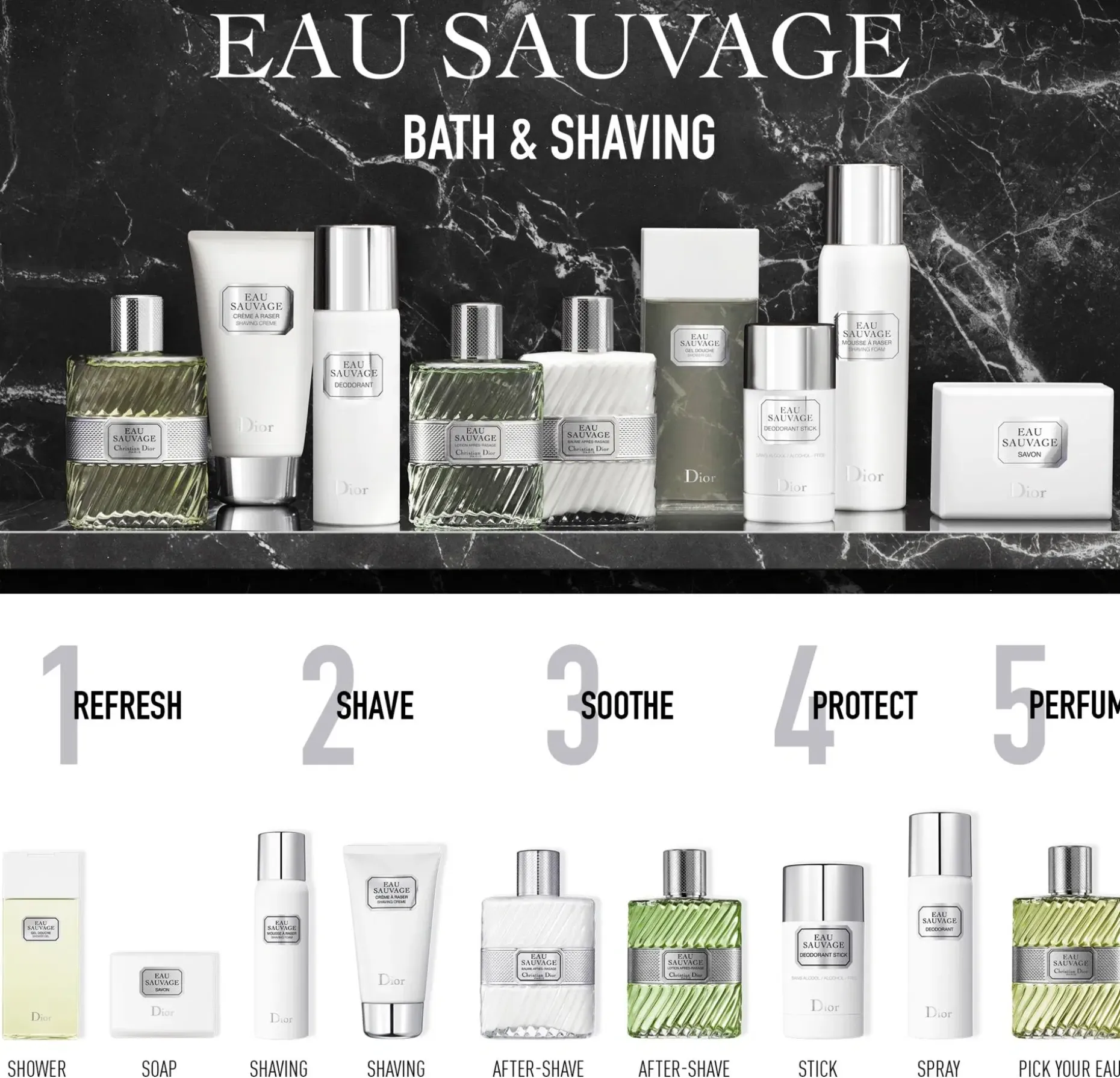 DIOR Eau Sauvage Shower gel 200ml