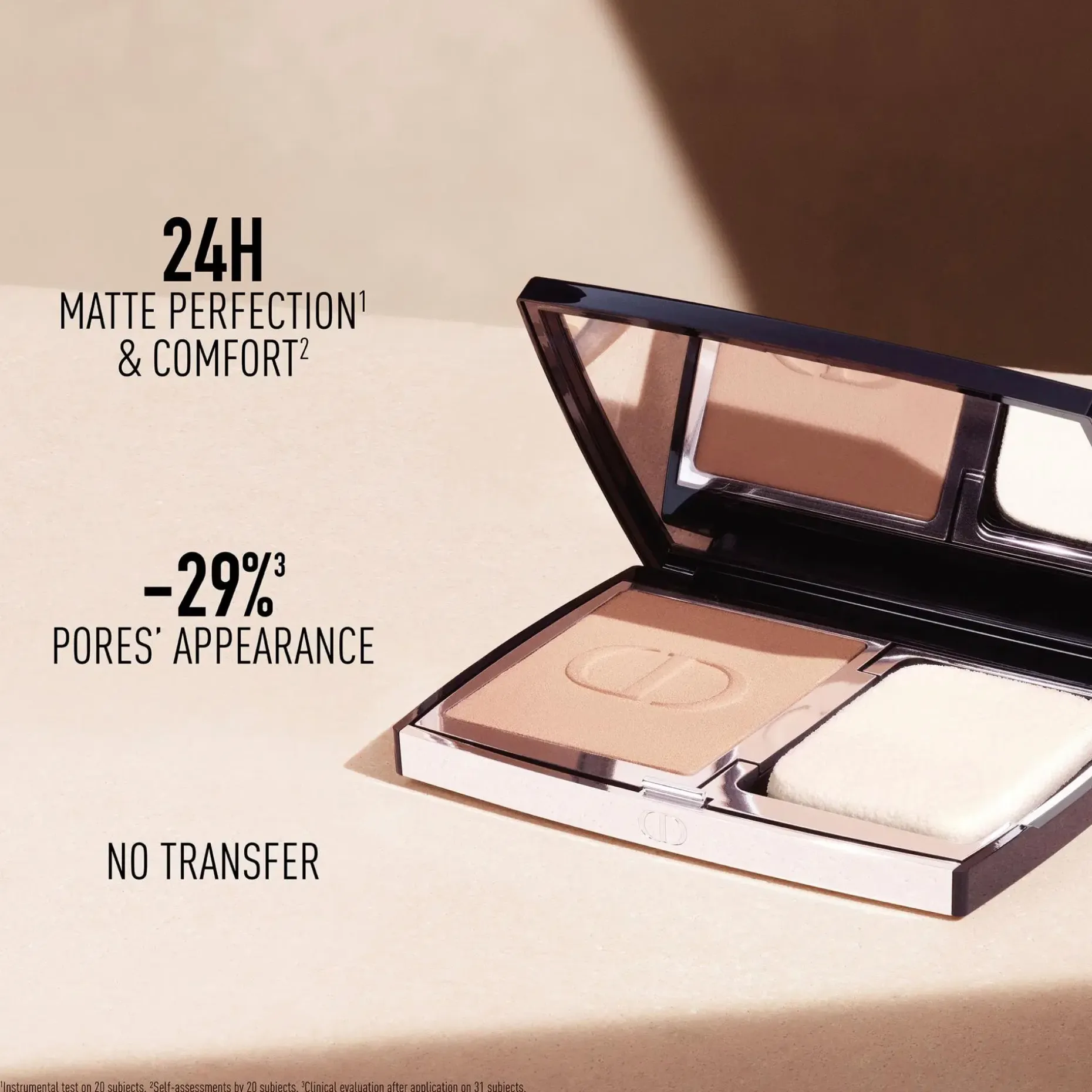 DIOR Forever Natural Velvet Compact foundation Refill täyttöpakkaus 10 g