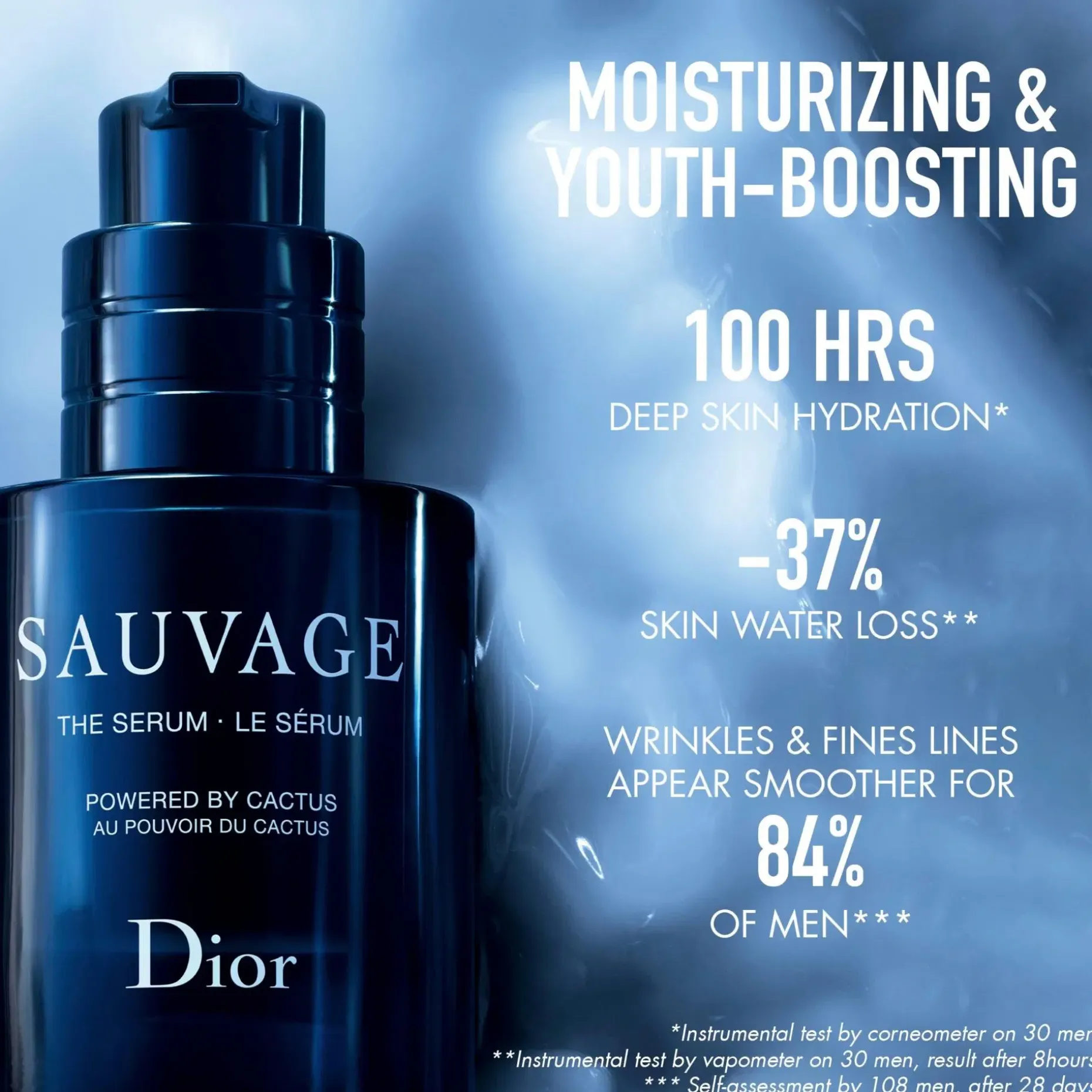 DIOR Sauvage The Serum Powered by Cactus seerumi 50 ml