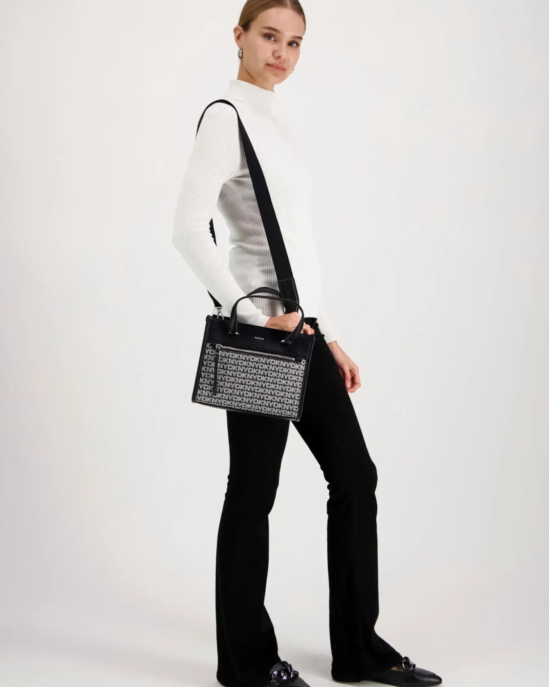 DKNY Zoie mini logo käsilaukku
