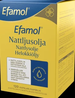 Efamol helokkiöljy+E-vitamiinivalmiste 120kaps