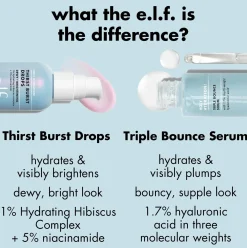 e.l.f. cosmetics Holy Hydration! Thirst Burst Drops seerumi 30 ml