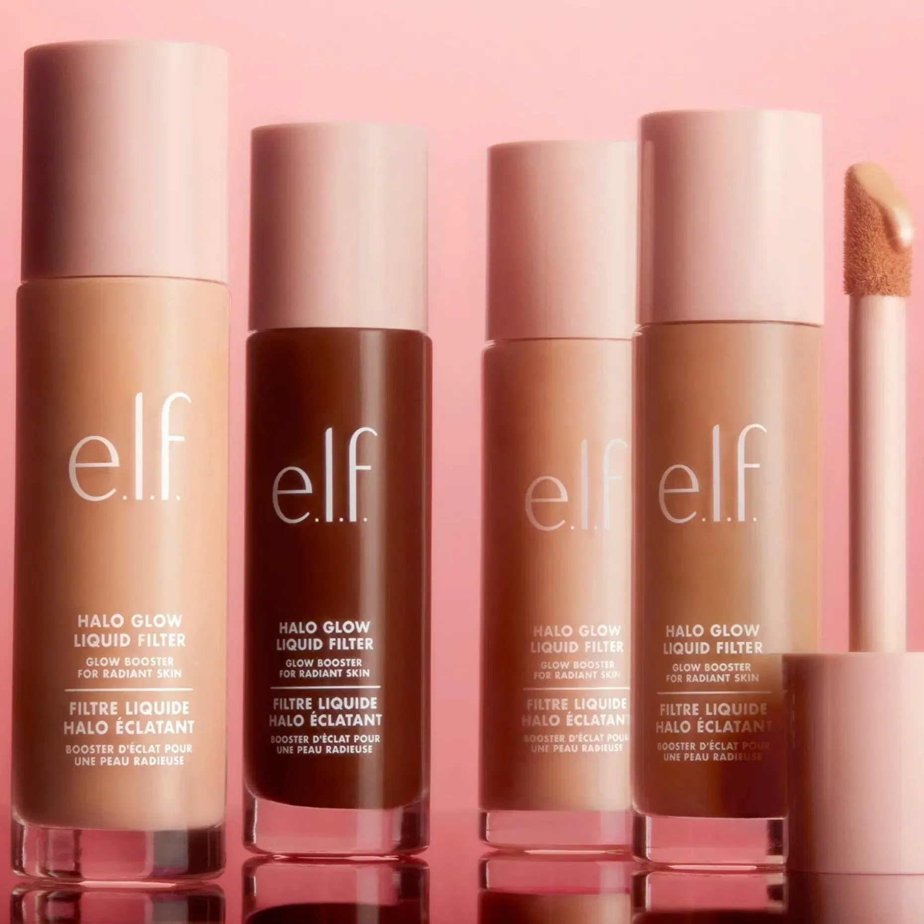 e.l.f. Halo Glow Liquid Filter Shade -korostusväri 31,5 ml