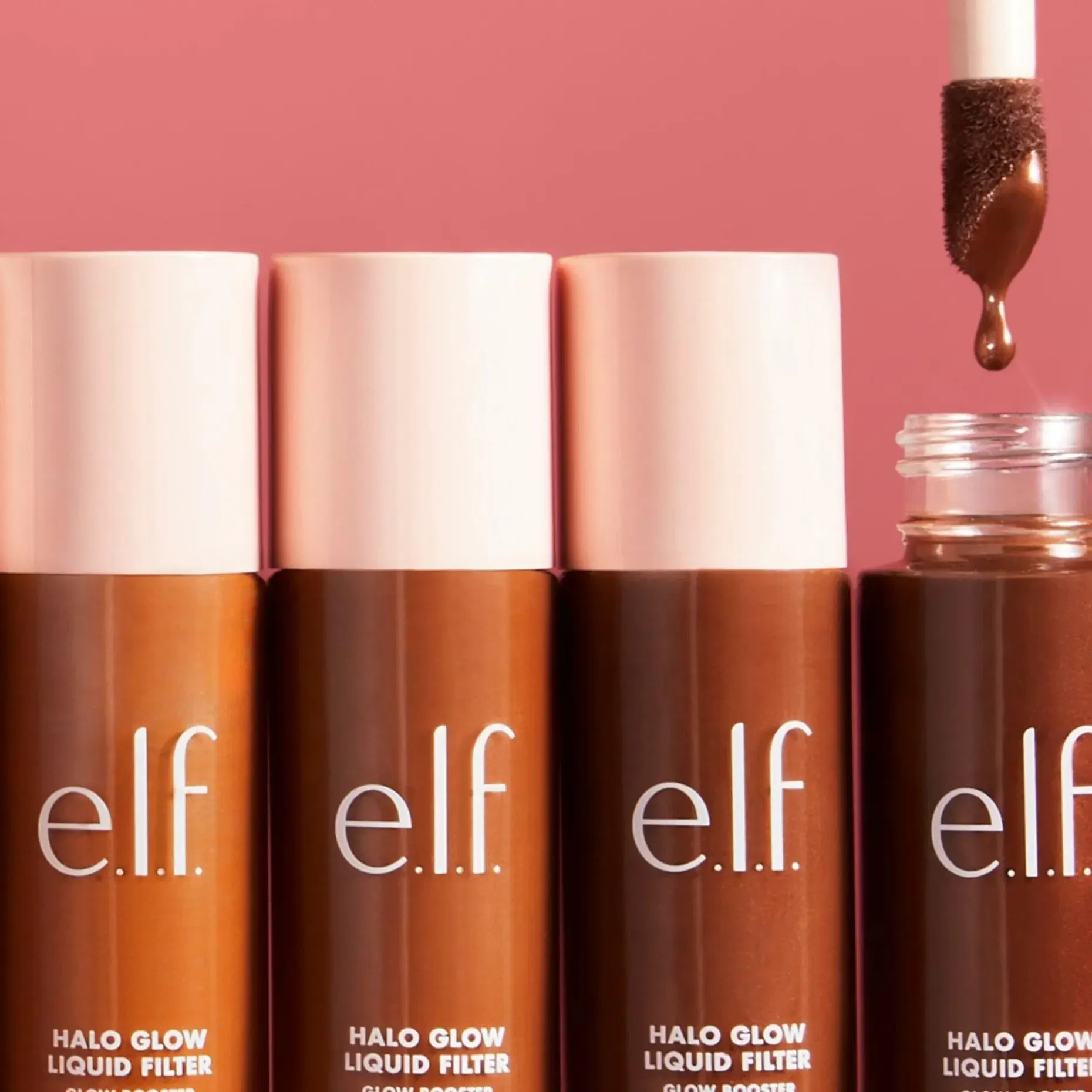 e.l.f. Halo Glow Liquid Filter Shade -korostusväri 31,5 ml