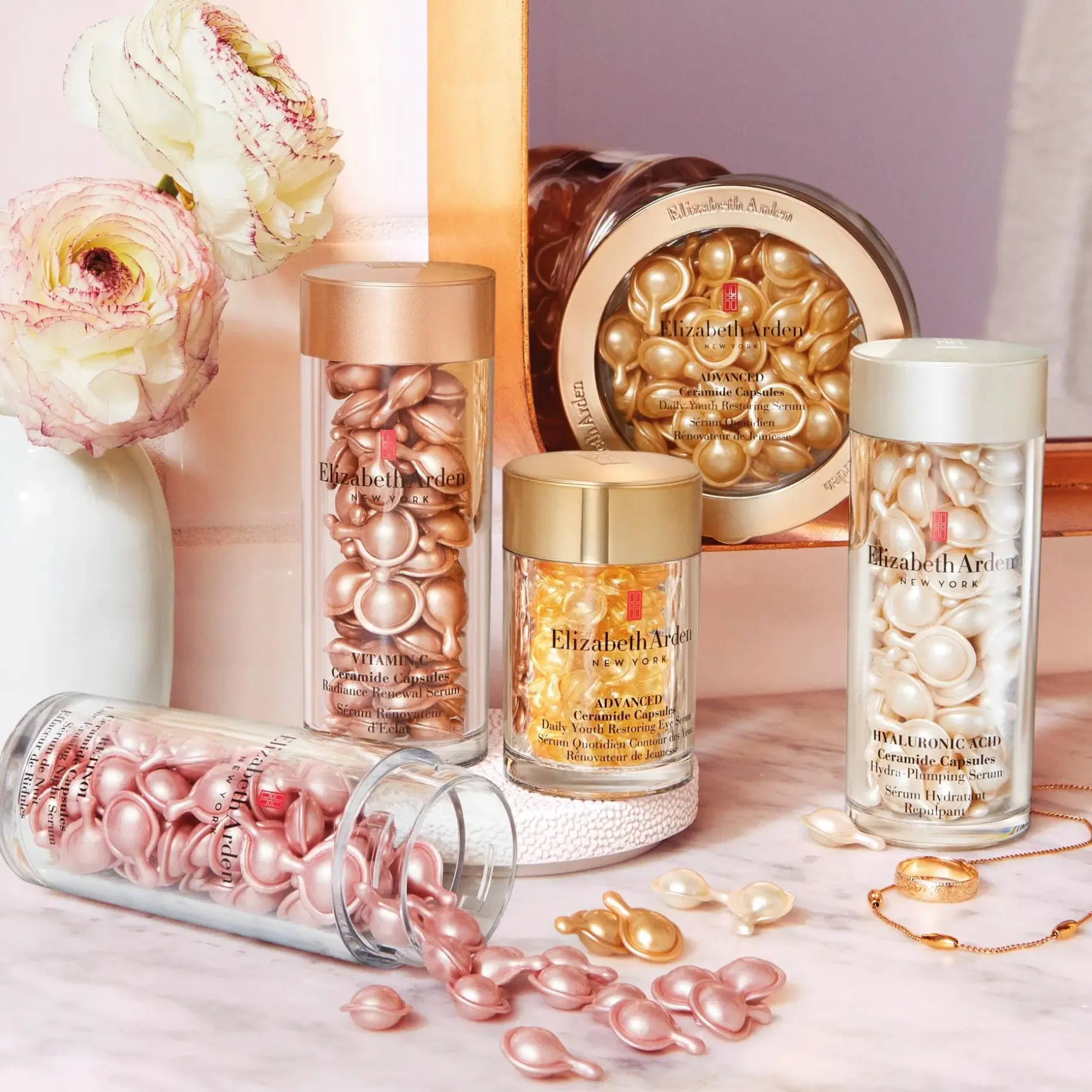 Elizabeth Arden Renewal Serum Vitamin C Ceramide Capsules C-vitamiini kapselit 60 kpl