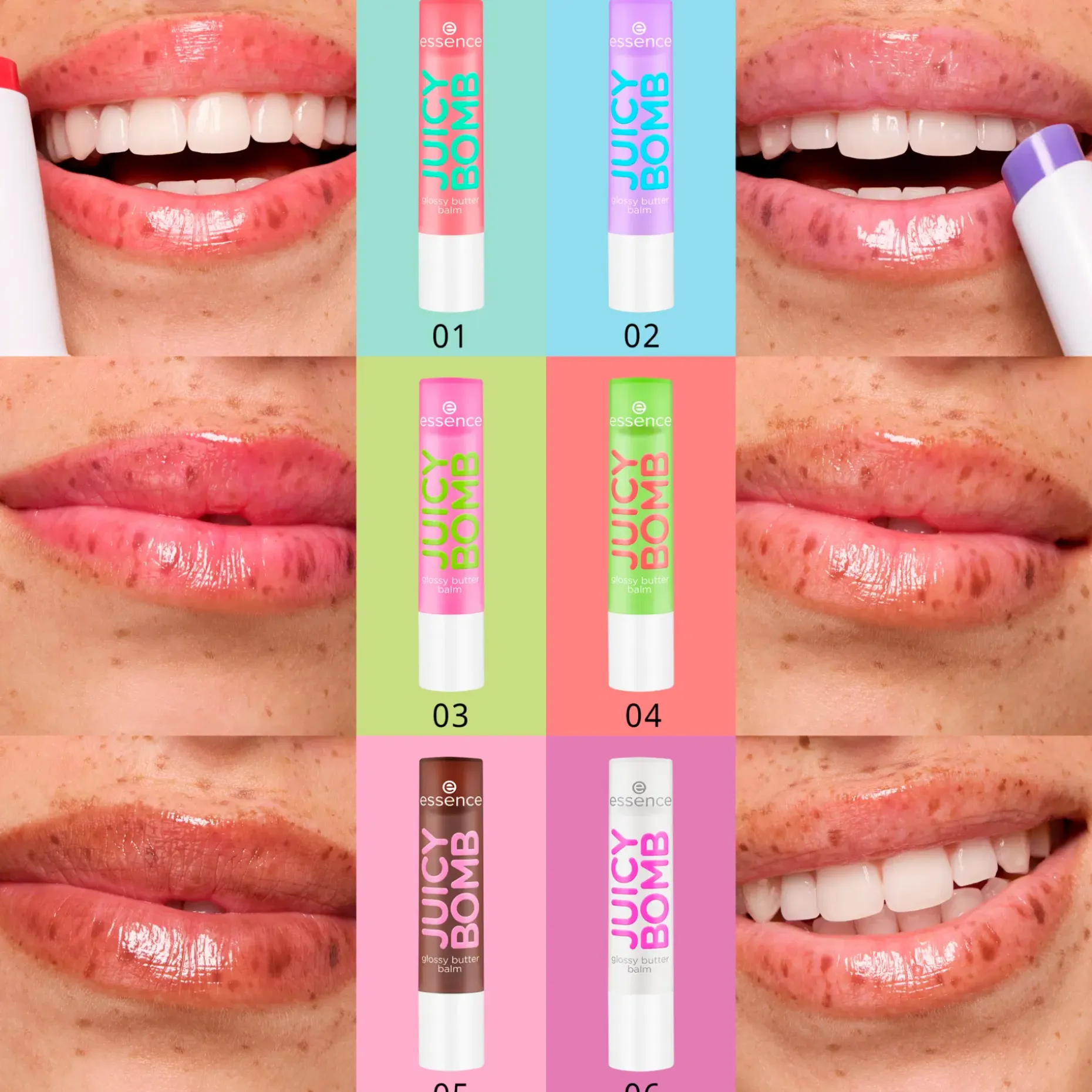 essence JUICY BOMB glossy butter balm 06 Wake Me Up Before You Coco 2.5 g