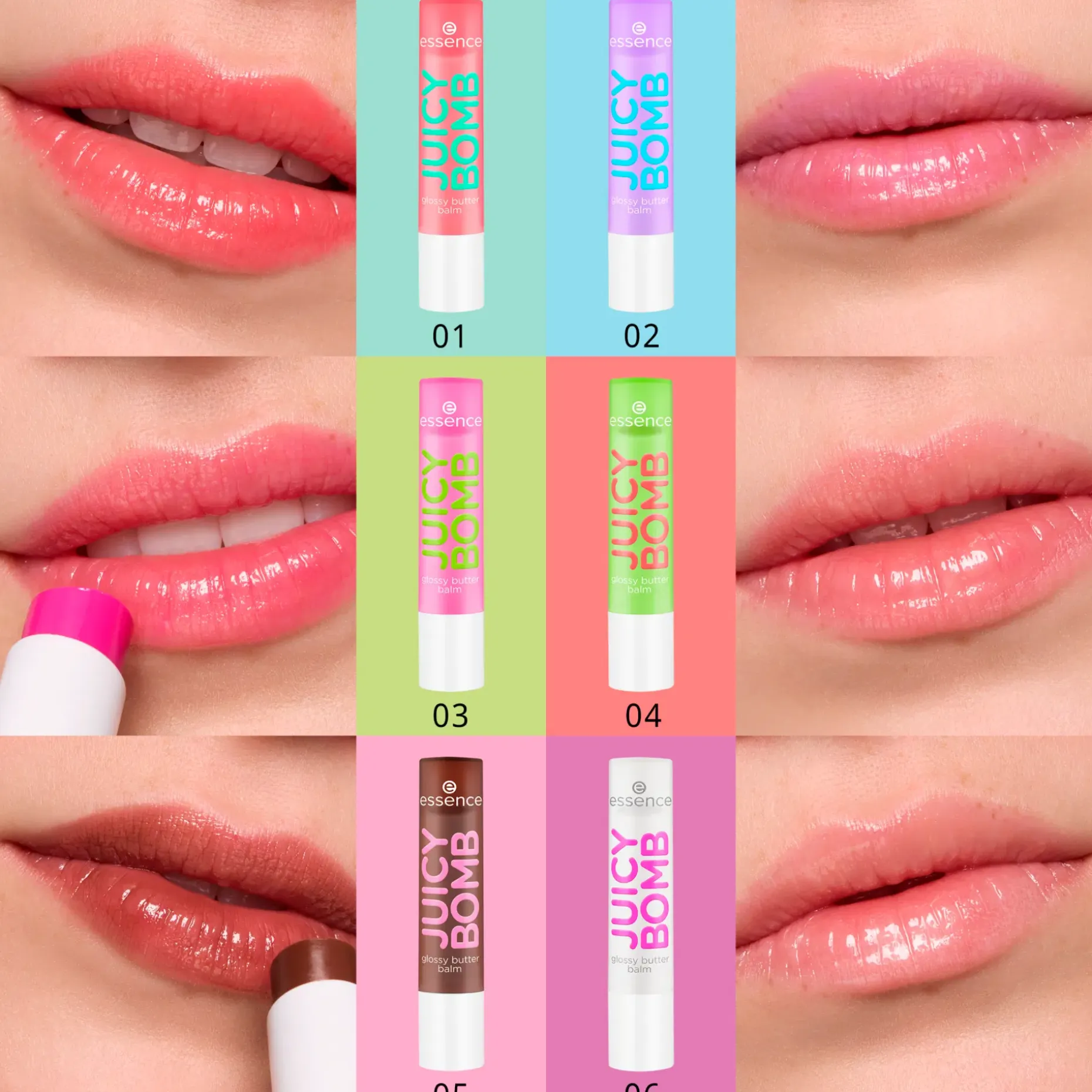 essence JUICY BOMB glossy butter balm 06 Wake Me Up Before You Coco 2.5 g
