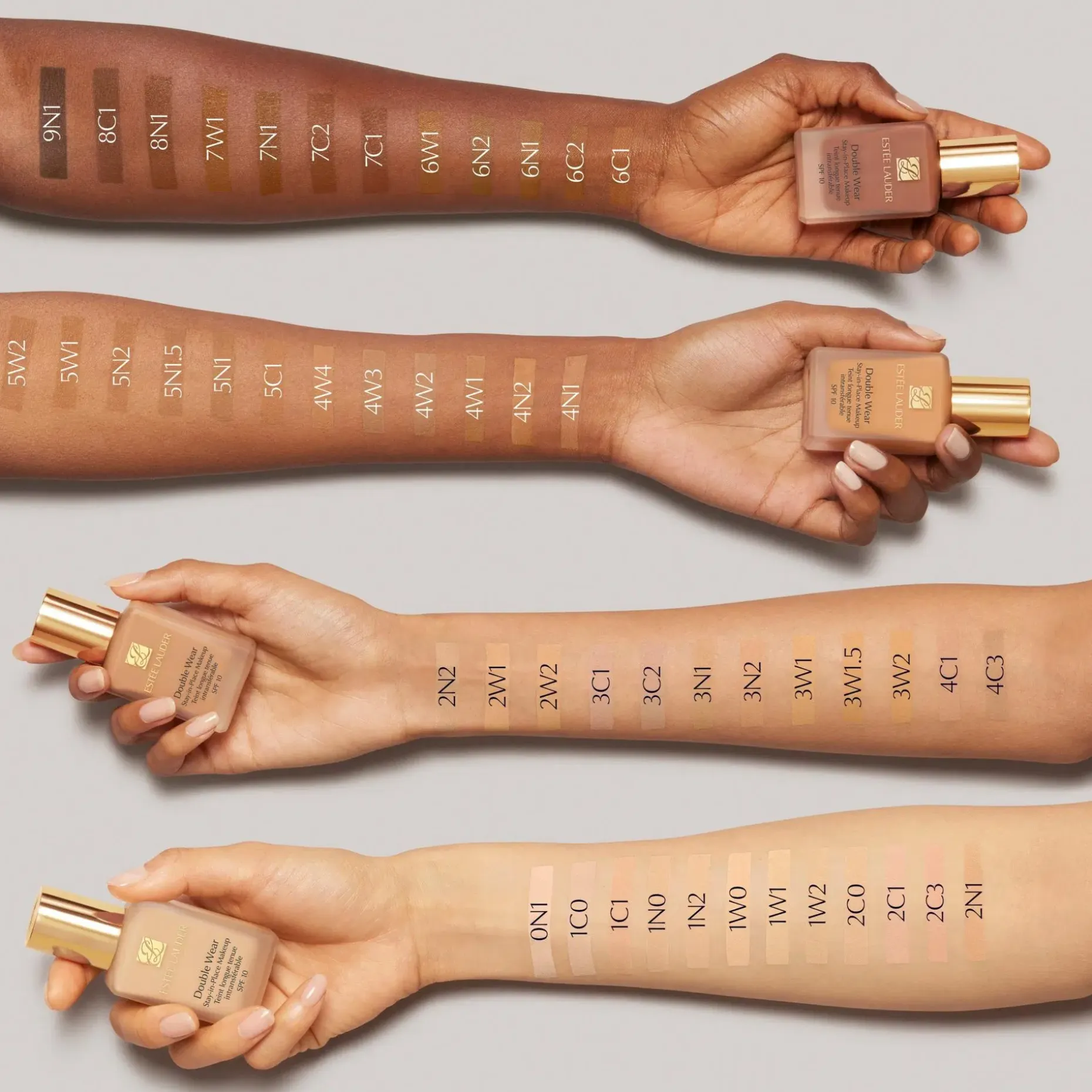 Estée Lauder Double Wear Stay In Place Makeup Foundation SPF10 meikkivoide 15 ml
