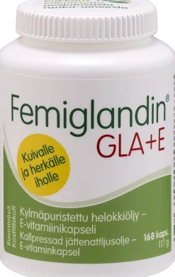 Femiglandin GLA + E Kylmäpuristettu helokkiöljykapseli 168 kaps