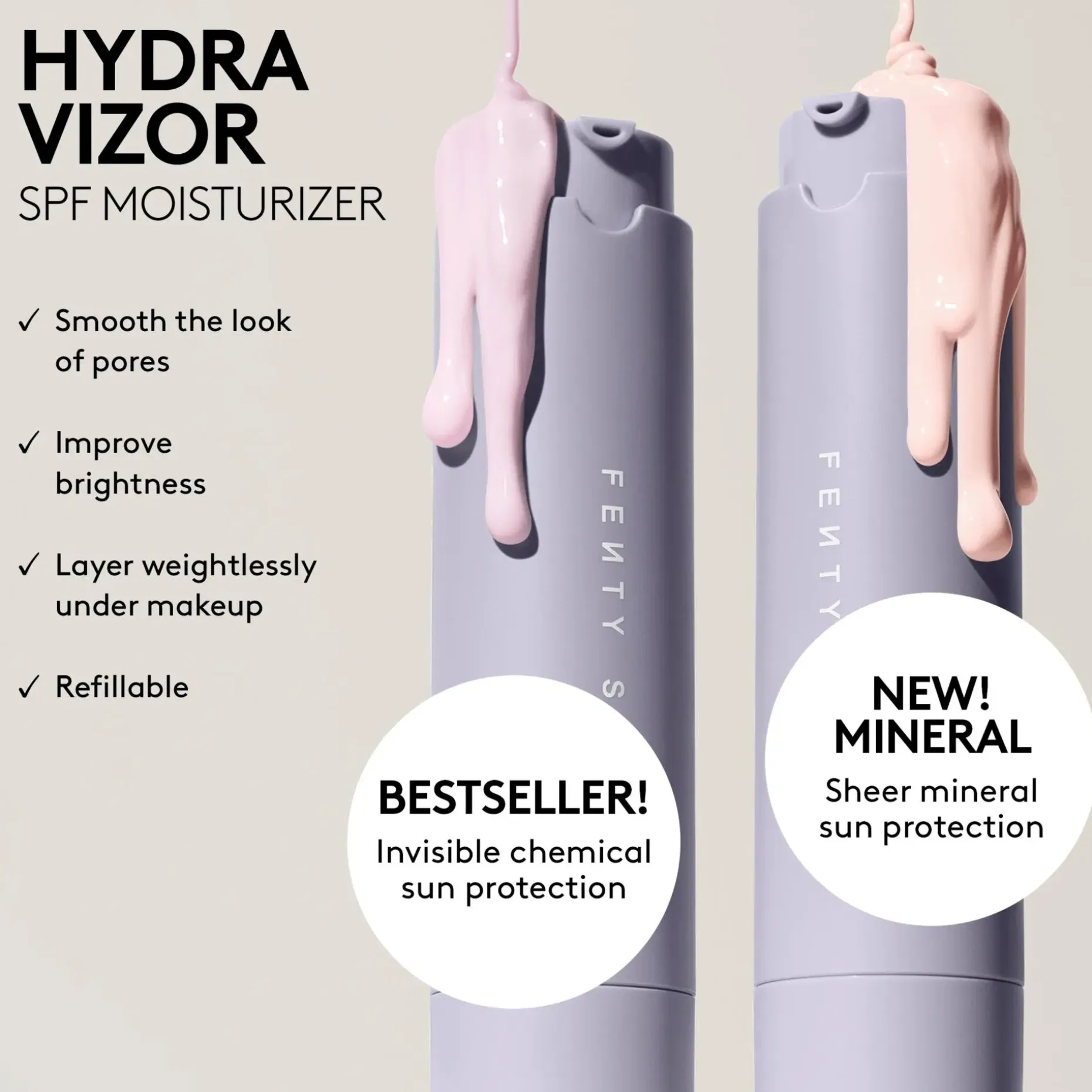 Fenty Skin Hydra Vizor Mineral SPF 30 Moisturizer kosteusvoide 50 ml