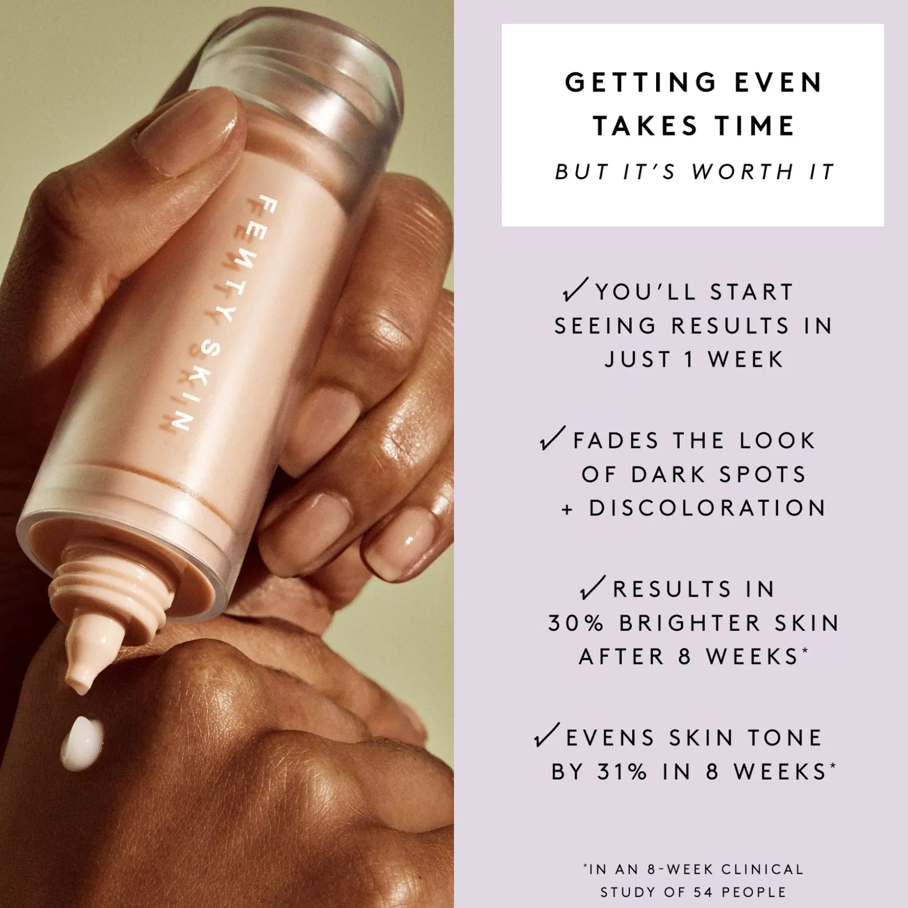 Fenty Skin Watch Ya Tone Niacinamide Dark Spot Serum Refill seerumi täyttöpakkaus 30 ml