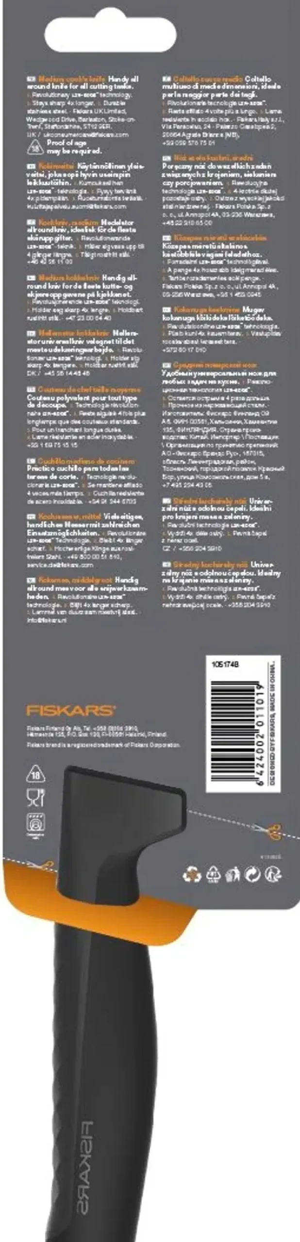 Fiskars Hard Edge Medium kokinveitsi