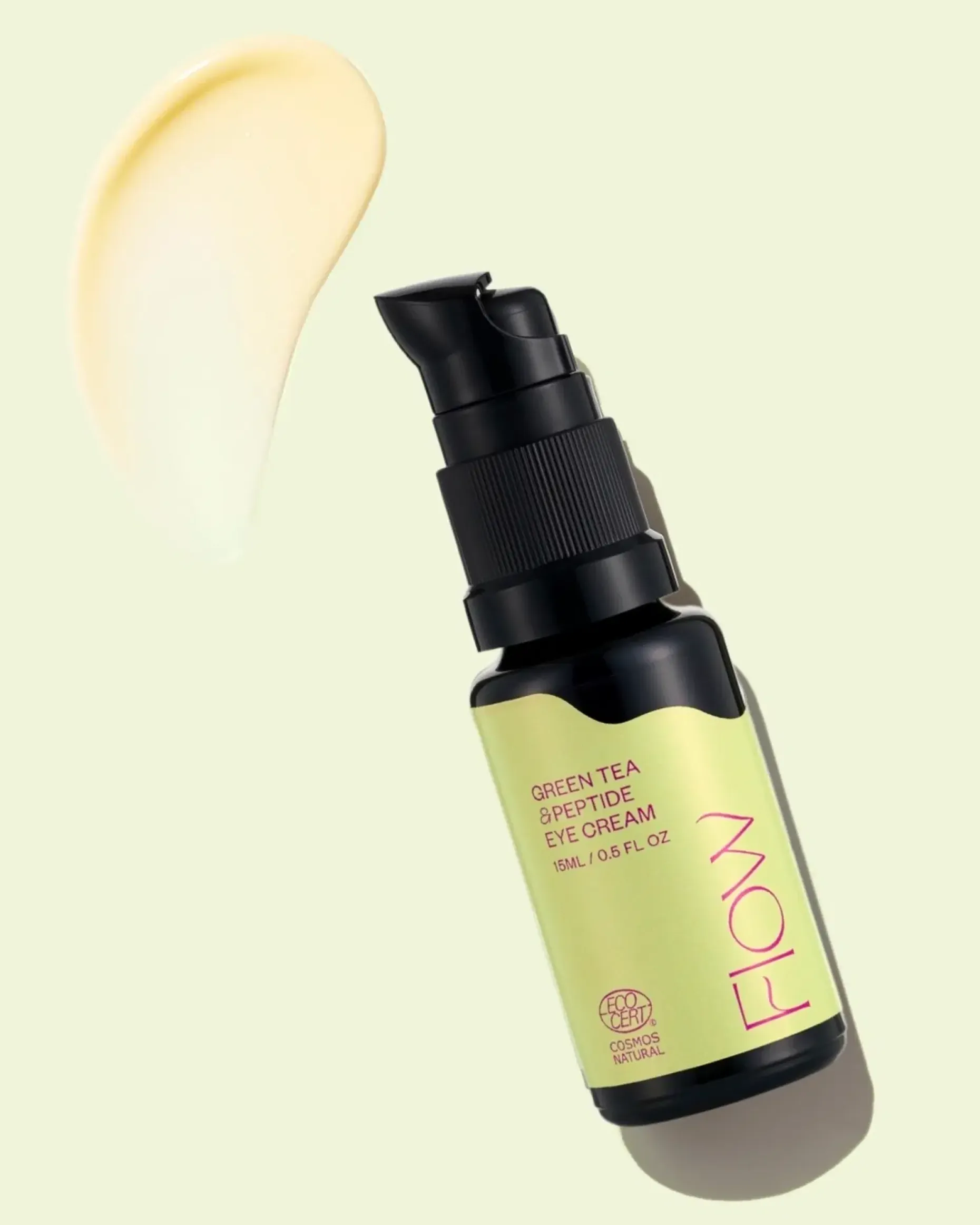 Flow Cosmetics Green Tea & Peptide Eye Cream -silmänympärysvoide 15ml