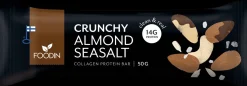 Foodin Collagen protein bar Almond Seasalt 50g