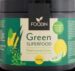 Foodin Green Superfood Lemon-lime 120g