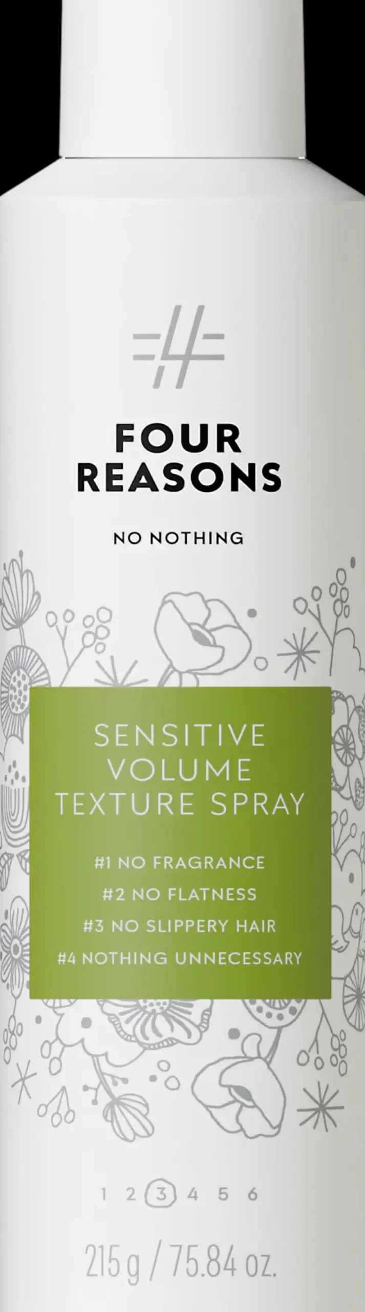 Four Reasons No Nothing Sensitive Volume Texture Spray tekstuurisuihke 250 ml