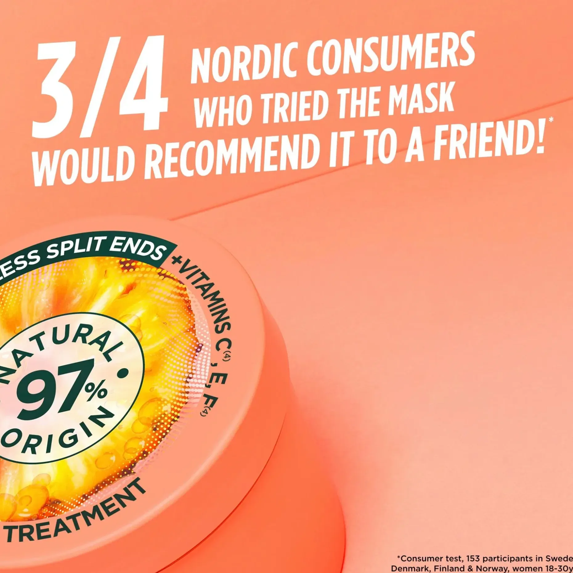 Garnier Fructis Hair Food Pineapple hiusnaamio pitkille hiuksille 400 ml