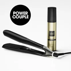 ghd Chronos Max - leveä muotoilurauta musta