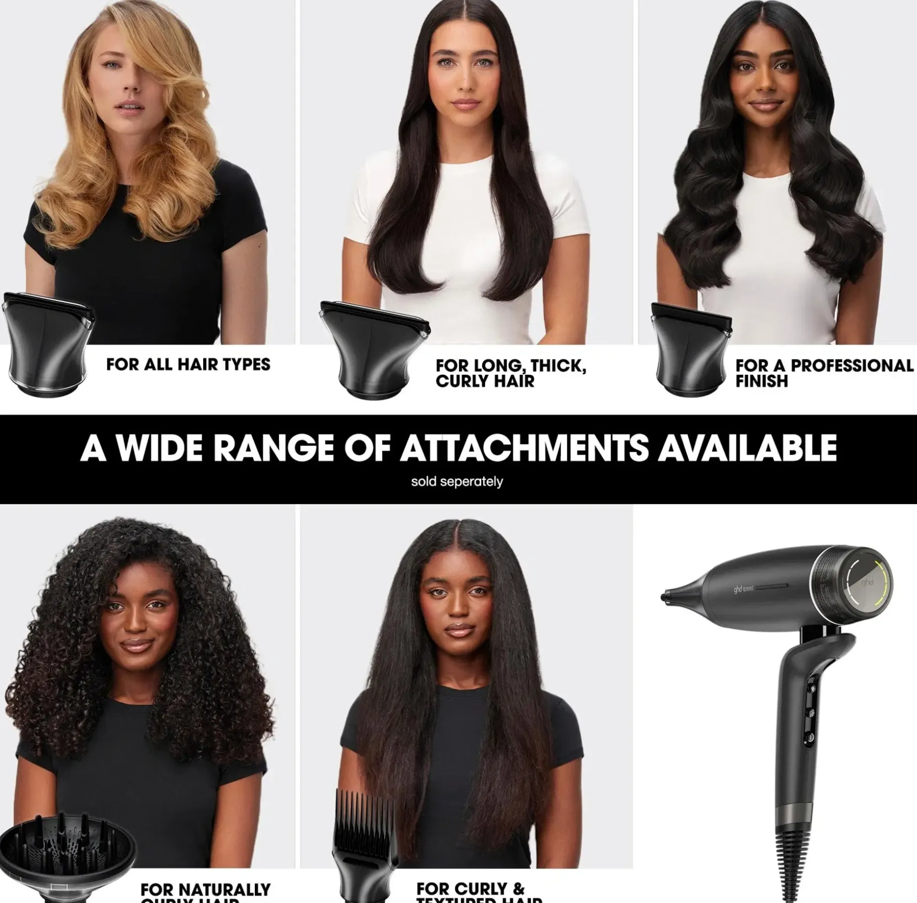 ghd Professional Curly Hair Diffuser suutin