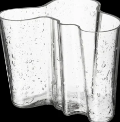 Iittala Aalto maljakko 160 mm kuplalasi kirkas